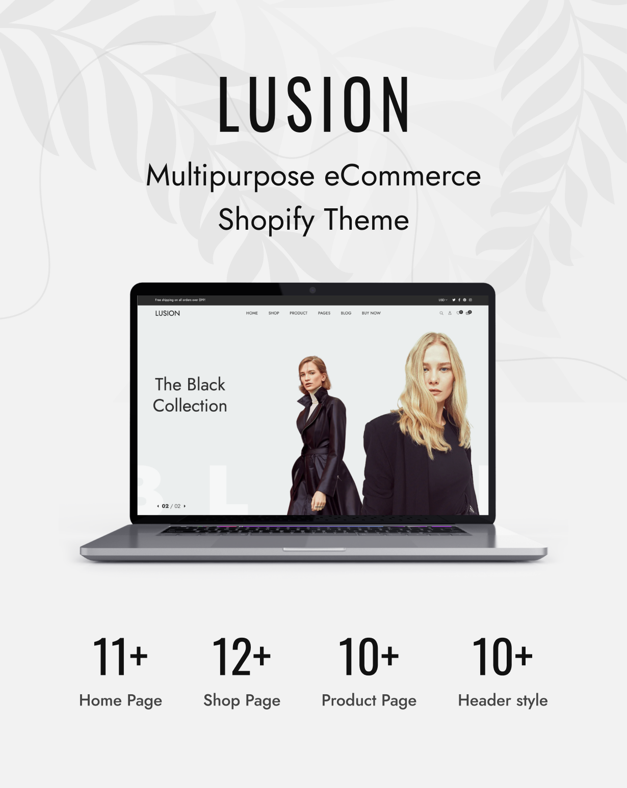 Lusion - Multipurpose eCommerce Shopify Theme - 9
