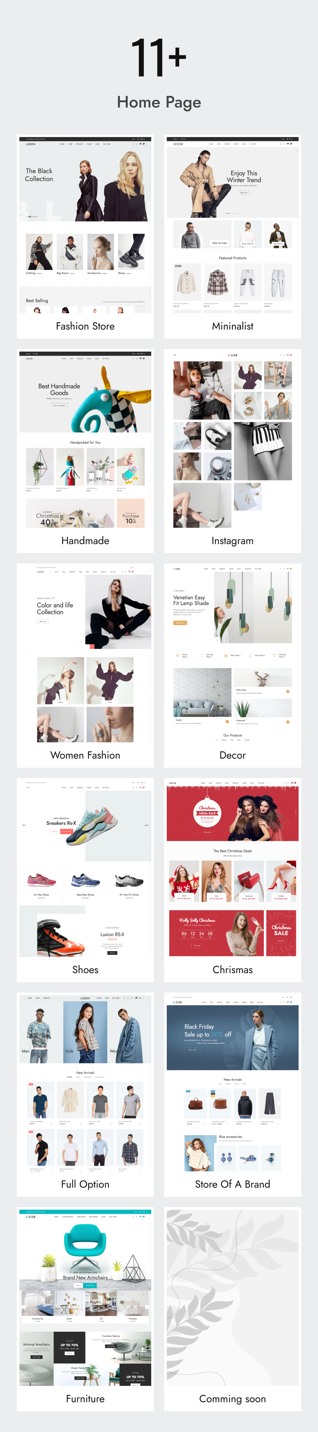 Lusion - Multipurpose eCommerce Shopify Theme - 11